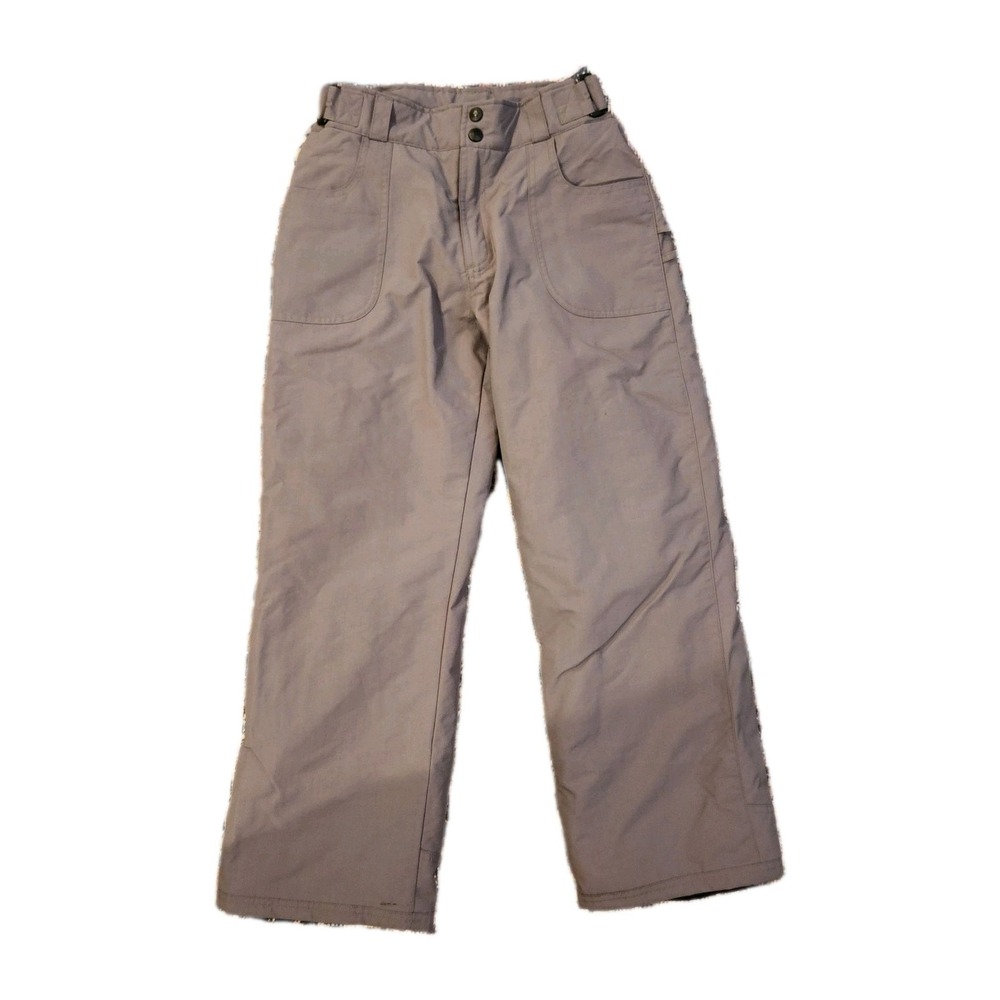 Mountain Tek Snow / Ski Pants Size L‎ Youth Gray Neutral flaws